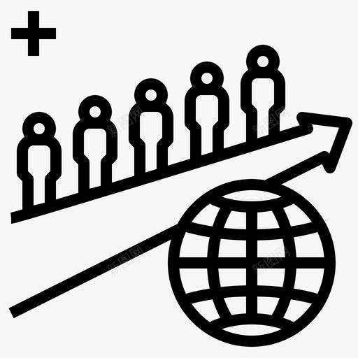 人口过剩拥挤人口svg_新图网 https://ixintu.com 人口 过剩 拥挤 增长 空间