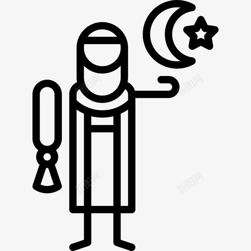 MishabaRamadan18线性svg_新图网 https://ixintu.com Mishaba Ramadan 线性