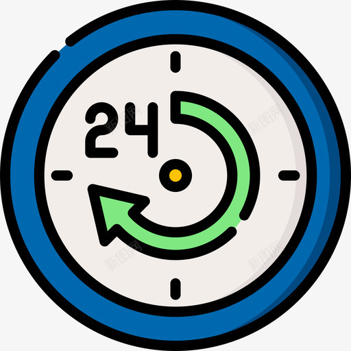 24小时交货163线性颜色svg_新图网 https://ixintu.com 24小时 交货 线性 颜色