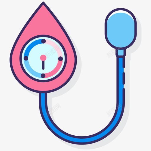 血压药物3线性颜色svg_新图网 https://ixintu.com 血压 药物 线性 颜色