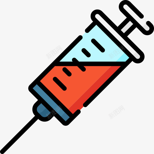 注射器病毒传播19手绘详图svg_新图网 https://ixintu.com 注射器 病毒 传播 手绘 详图