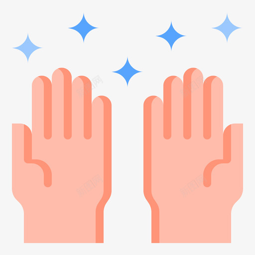 清洁手洗3平svg_新图网 https://ixintu.com 清洁 手洗