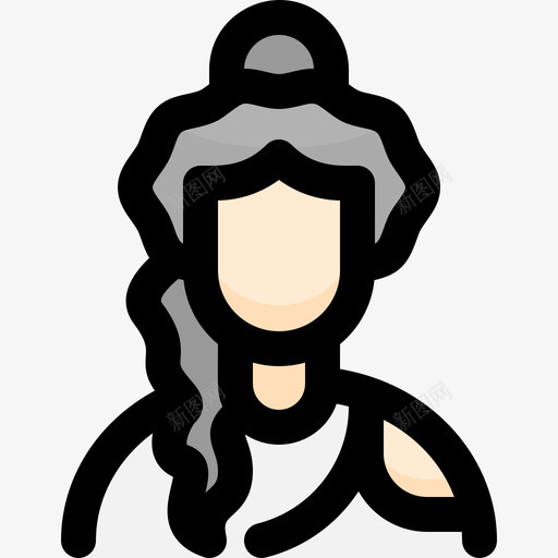 女人情人节129线性颜色svg_新图网 https://ixintu.com 女人 情人节 线性 颜色