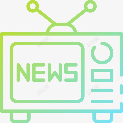 新闻记者16梯度svg_新图网 https://ixintu.com 新闻 记者 梯度