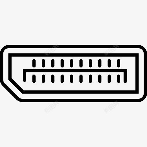 scart连接器插孔svg_新图网 https://ixintu.com scart 连接器 插孔 插头 插座 五金件