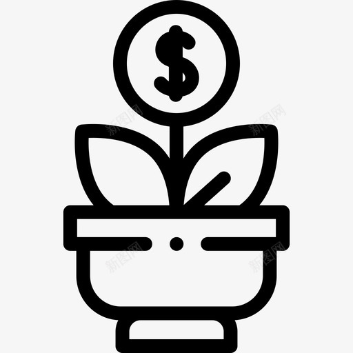 金钱商业444直系svg_新图网 https://ixintu.com 金钱 商业 直系