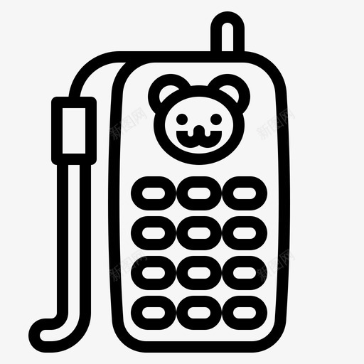 移动玩具婴儿配件线性svg_新图网 https://ixintu.com 移动 玩具 婴儿 配件 线性