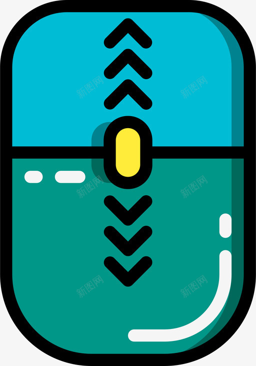 鼠标接口106线颜色svg_新图网 https://ixintu.com 鼠标 接口 颜色