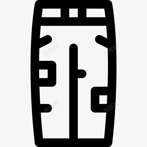 牛仔裤摇滚乐52直线型svg_新图网 https://ixintu.com 牛仔裤 摇滚乐 直线 线型