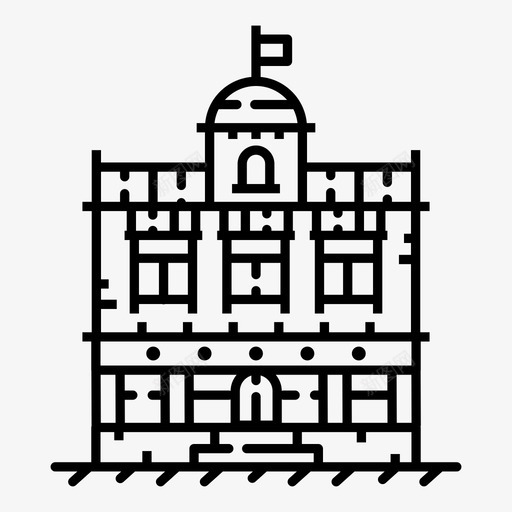 房屋建筑城市svg_新图网 https://ixintu.com 城市 建筑 房屋 景观 城镇 历史 市中心