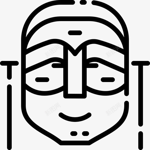 面具韩国4直系svg_新图网 https://ixintu.com 面具 韩国 直系