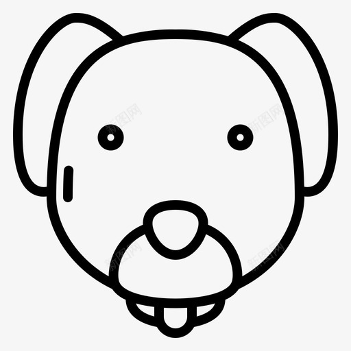 狗宠物13直系svg_新图网 https://ixintu.com 宠物 直系