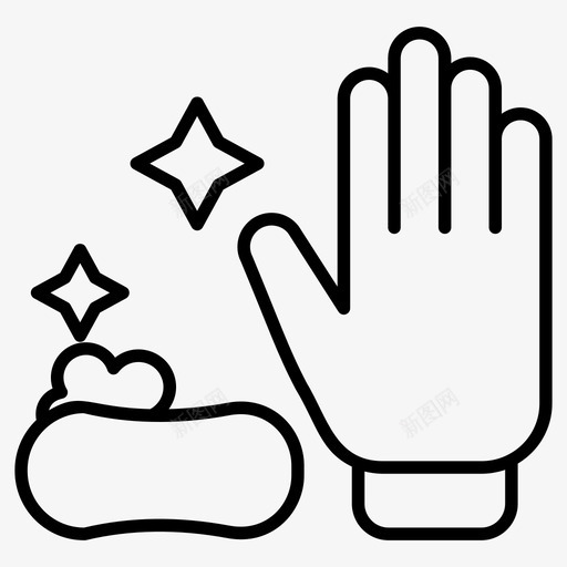 消毒清洁卫生svg_新图网 https://ixintu.com 清洁 消毒 卫生 向量 图标