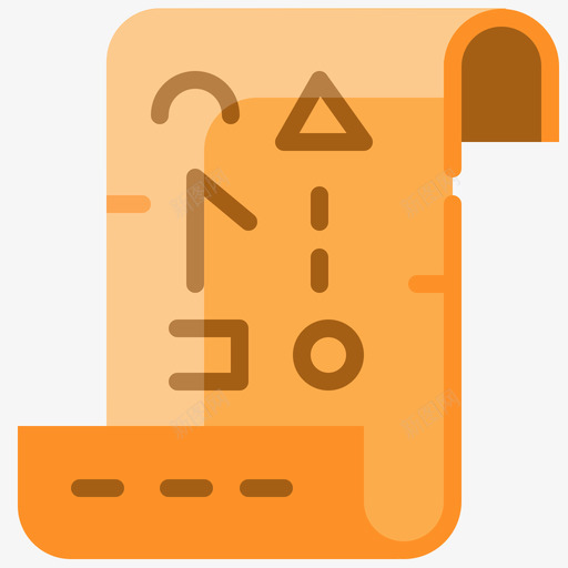 象形文字埃及71平坦svg_新图网 https://ixintu.com 象形文字 埃及 平坦