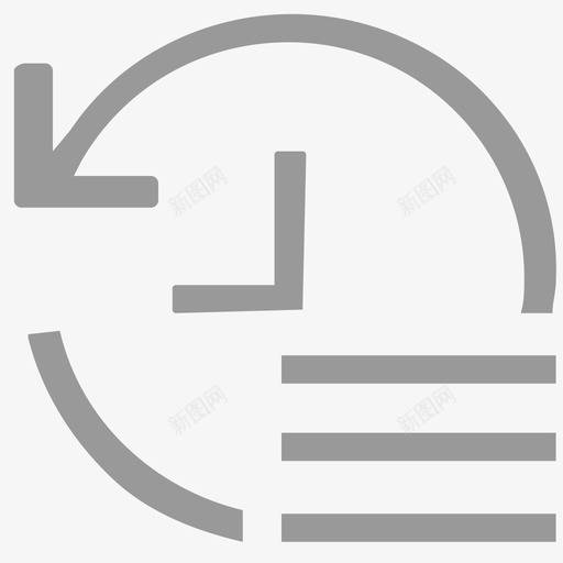 弹框底部按钮_查看记录svg_新图网 https://ixintu.com 弹框底部按钮_查看记录