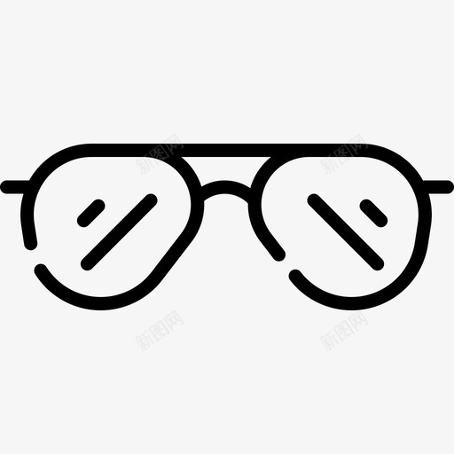 太阳镜185夏季直线型svg_新图网 https://ixintu.com 太阳镜 夏季 直线 线型