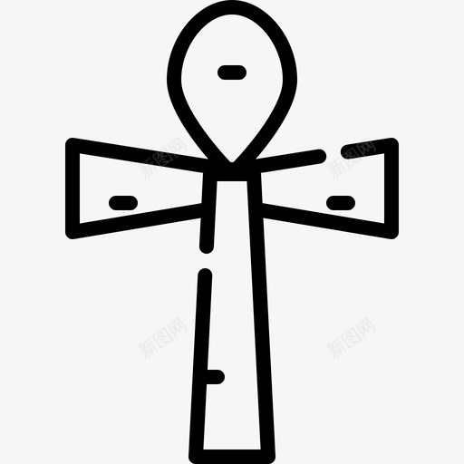 ANKHEgypt70线性svg_新图网 https://ixintu.com ANKH Egypt 线性