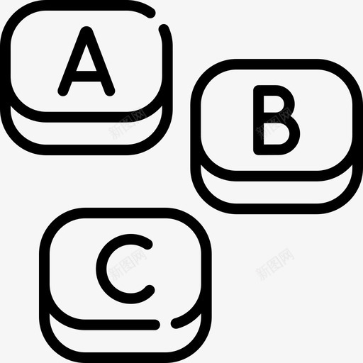 按钮策略56线性svg_新图网 https://ixintu.com 按钮 策略 线性