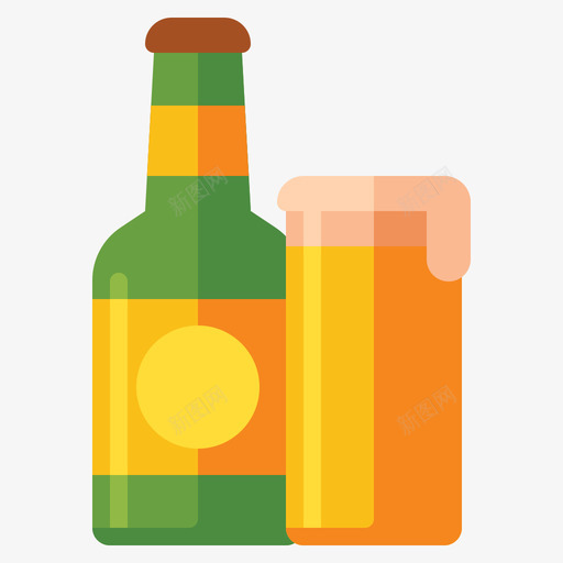 啤酒美食家1淡啤酒svg_新图网 https://ixintu.com 啤酒 美食家 淡啤酒