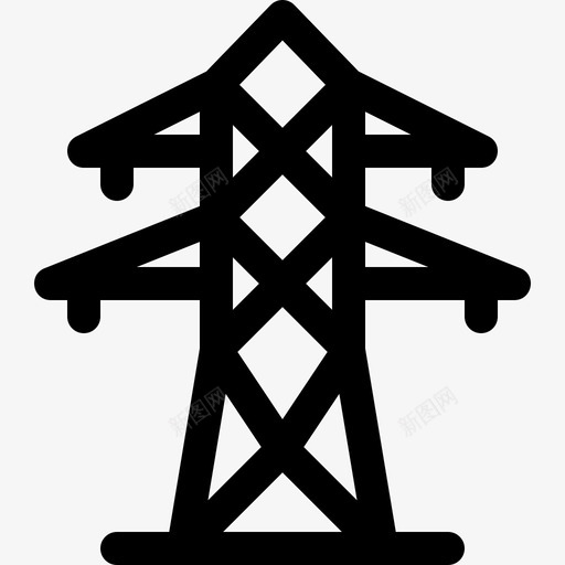 电源线电工工具和元件18线性svg_新图网 https://ixintu.com 电源线 电工 工具 元件 线性
