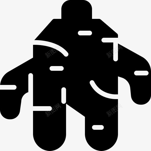 人参韩国1填充物svg_新图网 https://ixintu.com 人参 韩国 填充