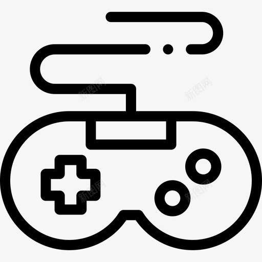 游戏控制器儿童玩具27线性svg_新图网 https://ixintu.com 游戏 控制器 儿童玩具 线性