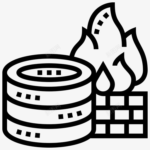 防火墙恶意软件保护svg_新图网 https://ixintu.com 防火墙 恶意 软件 保护 安全 系统 网络 犯罪