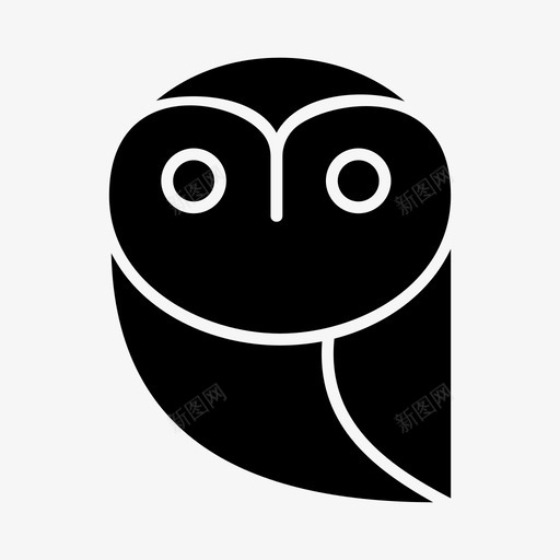 猫头鹰动物王国鸟类svg_新图网 https://ixintu.com 猫头鹰 动物 王国 鸟类 夜间 活动 野生动物 动物园
