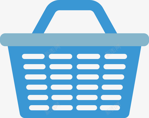 篮子塑料制品3扁平svg_新图网 https://ixintu.com 篮子 塑料制品 扁平