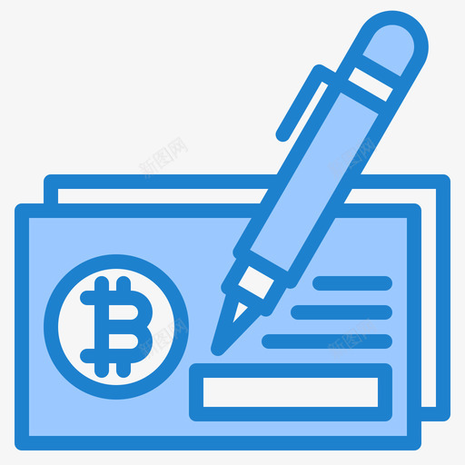 比特币加密货币103蓝色svg_新图网 https://ixintu.com 比特 加密 货币 蓝色