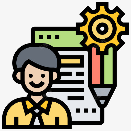 报告客户支持11线性颜色svg_新图网 https://ixintu.com 报告 客户 支持 线性 颜色