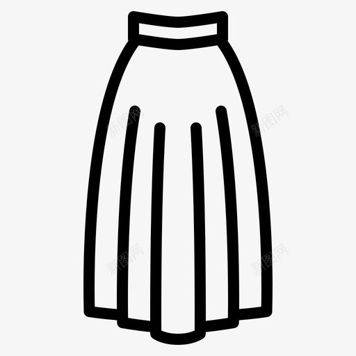 长裙时尚女装svg_新图网 https://ixintu.com 长裙 女装 时尚