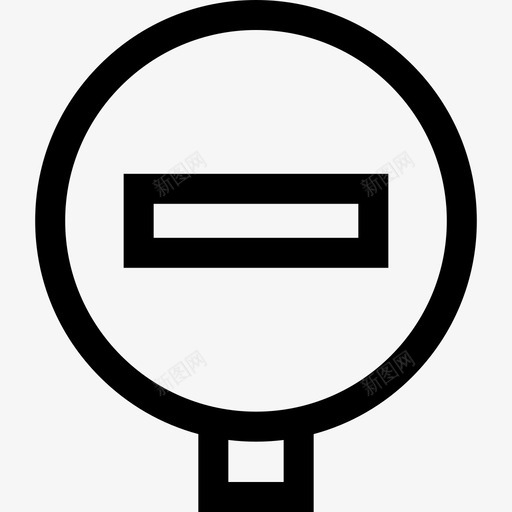 禁止进入信号和禁令9线性svg_新图网 https://ixintu.com 禁止 进入 信号 禁令 线性