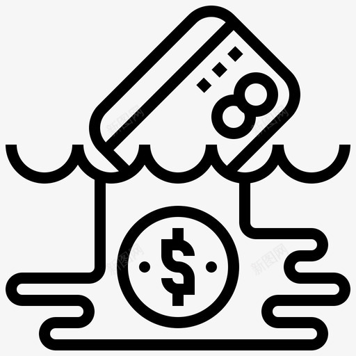 负债会计债务svg_新图网 https://ixintu.com 会计 负债 债务 费用 问题