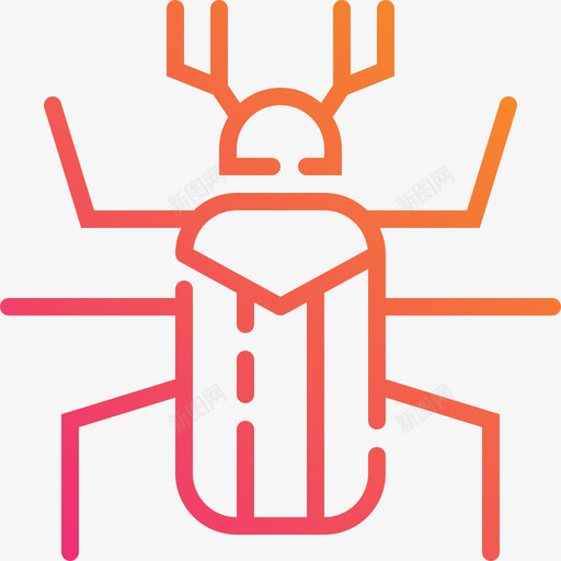 Bug埃及68线性梯度svg_新图网 https://ixintu.com Bug 埃及 线性 梯度