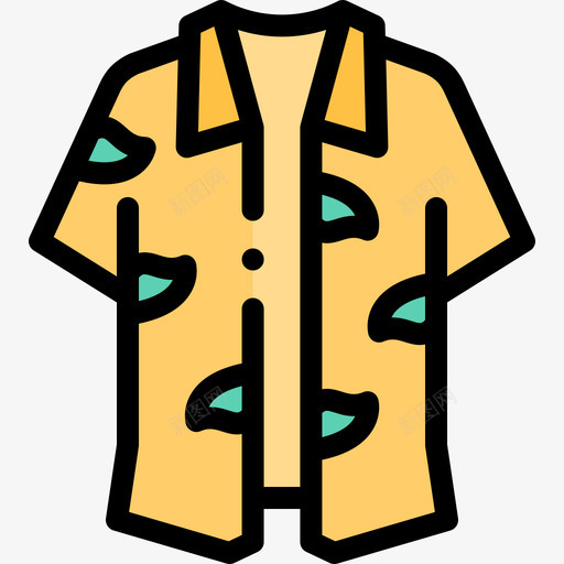 衬衫夏装18线性颜色svg_新图网 https://ixintu.com 衬衫 夏装 线性 颜色