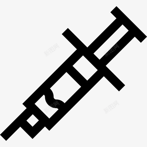 注射器药物33线性svg_新图网 https://ixintu.com 注射器 药物 线性
