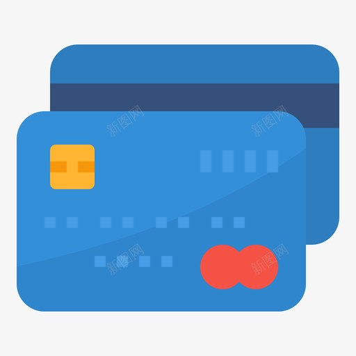 信用卡预算和费用3持平svg_新图网 https://ixintu.com 信用卡 预算 费用 持平