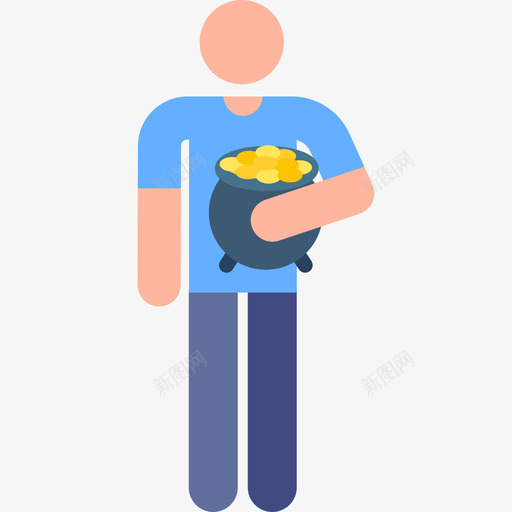 金罐圣帕特里克纪念日33彩色svg_新图网 https://ixintu.com 金罐 帕特 帕特里 里克 纪念日 彩色