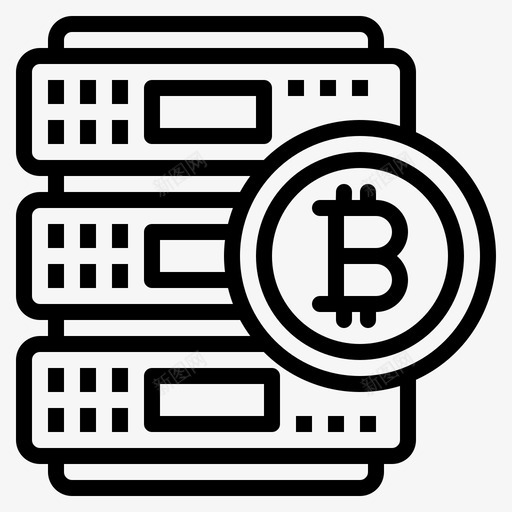 比特币加密货币100线性svg_新图网 https://ixintu.com 比特 加密 货币 线性