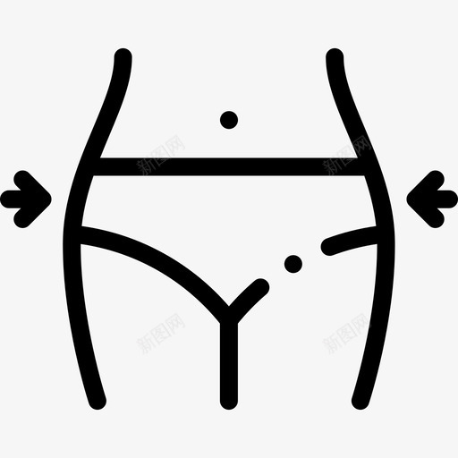 合身面料特征14线性svg_新图网 https://ixintu.com 合身 面料 特征 线性