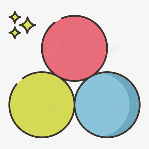 橡皮泥教育娱乐3线性颜色svg_新图网 https://ixintu.com 橡皮泥 教育 娱乐 线性 颜色