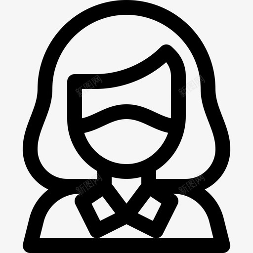 老师冠状病毒化身2直线型svg_新图网 https://ixintu.com 老师 冠状 病毒 化身 直线 线型