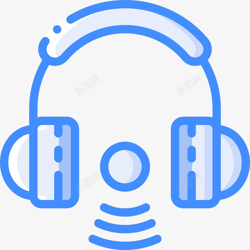 声音基础76蓝色svg_新图网 https://ixintu.com 声音 基础 蓝色