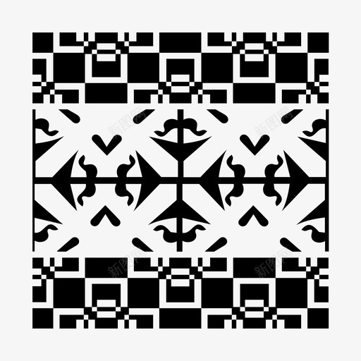 瓷砖图案设计几何图案svg_新图网 https://ixintu.com 图案 瓷砖 几何 设计 无缝