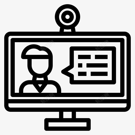 在线学习在线教育47线性svg_新图网 https://ixintu.com 在线学习 在线教育 线性