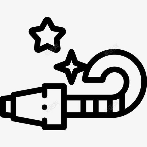 鼓风机新年66线性svg_新图网 https://ixintu.com 鼓风机 新年 线性