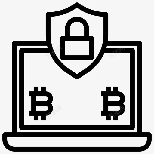 安全区块链和金融科技3线性svg_新图网 https://ixintu.com 安全 区块 金融 科技 线性