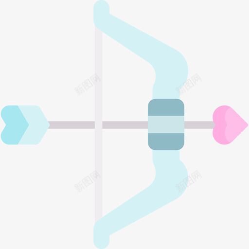 丘比特情人节82平淡svg_新图网 https://ixintu.com 丘比特 情人节 平淡