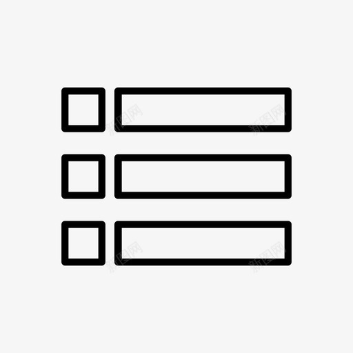 菜单项目符号列表界面svg_新图网 https://ixintu.com 菜单 项目 符号 列表 界面 布局 标志